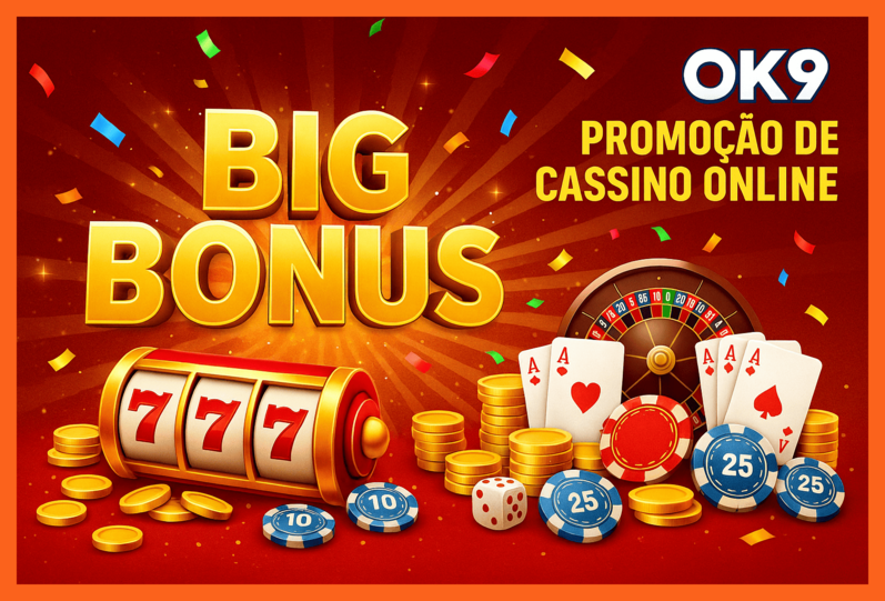 O bônus promocional OK9 é uma ótima maneira de começar sua aventura