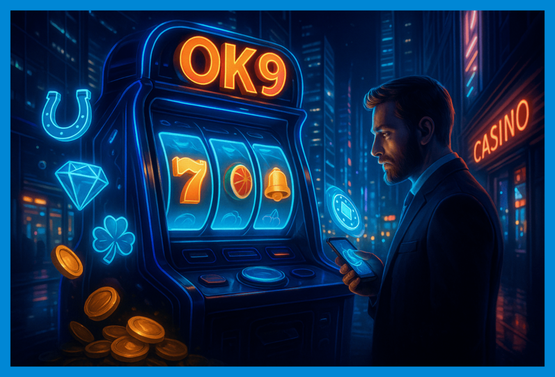 Explore o mundo das slot machines no OK9 Casino